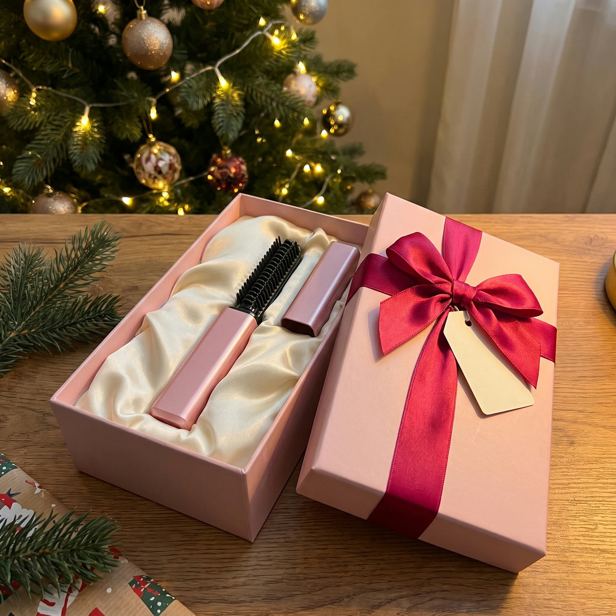 Coiffette – Mini brosse chauffante sans fil